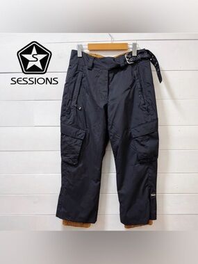 SESSIONS - black Loyola Pant (S/M)